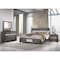 Global Furniture Usa Traditional Glam Melamine Seville Grey Queen Bed Group 2889 - alternate 1